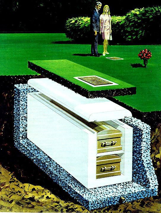 Lawn Covered Mausoleum